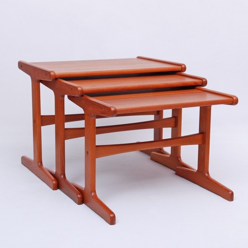 Vintage 70s satztische - vintage, teak
