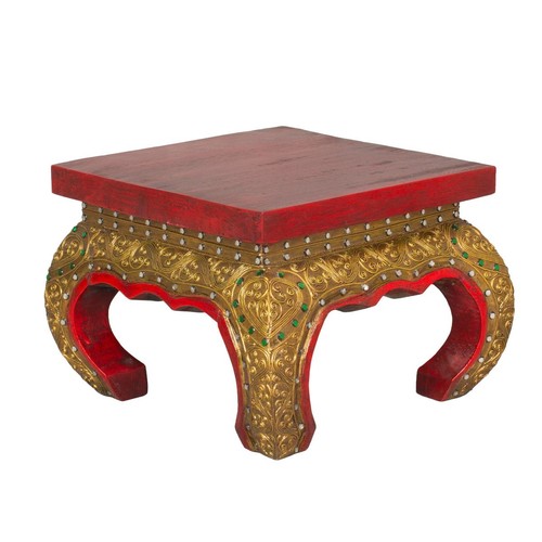 Opiumtisch eckig spiegelsteine - opiumtisch,