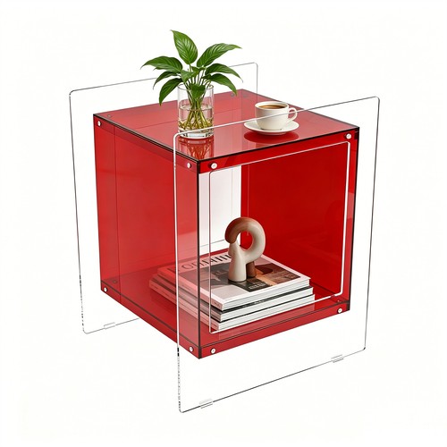 Acrylglas beistelltisch - acrylglas,