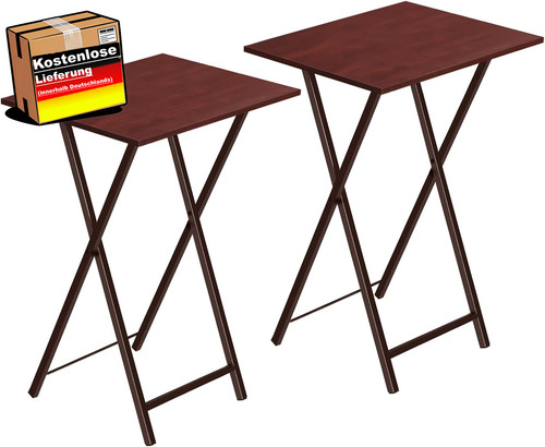 Klappbarer beistelltisch set - klappbarer,