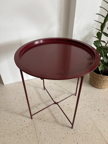 Metallisch beistelltisch - metallisch,