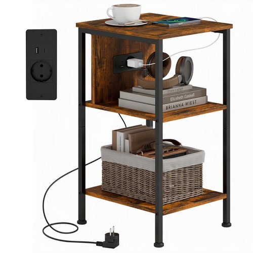 Beistelltisch mit ladestation - beistelltisch,