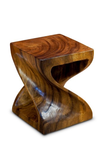 Holz beistelltisch twist suar - beistelltisch,